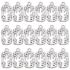 SUNNYCLUE 60Pcs Tibetan Style Alloy Pendants FIND-SC0007-19-1