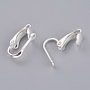 Brass Clip-on Earring Findings KK-Z007-30S-2