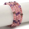 Natural Auralite Beads Strands G-Z139-A01-4mm-2