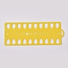 Plastic Embroidery Thread Plate DIY-WH0152-21E-1