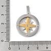 304 Stainless Steel Pendants STAS-U040-01P-03-3