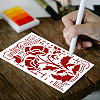 PET Hollow Out Drawing Painting Stencils DIY-WH0421-0047-5