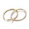 201 Stainless Steel Hoop Earrings EJEW-F219-10C-G-2