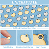 Unicraftale 100Pcs 2 Colors 201 Stainless Steel Charms STAS-UN0052-97-5