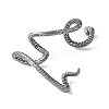 316 Surgical Stainless Steel Cuff Earrings EJEW-E300-02AS-02-2