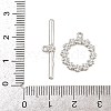 Brass Toggle Clasps KK-G548-34B-P-4