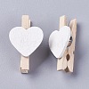 Wooden Craft Pegs Clips WOOD-WH0005-A01-2