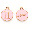 Alloy Enamel Pendants ENAM-S124-01A-09I-1