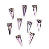 K9 Glass Rhinestone Pendants GLAA-K034-J02-A-1