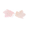 Baking Paint Transparent Glass Pendants DGLA-N014-11B-03-2