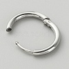 316L Surgical Stainless Steel Huggie Hoop Earrings for Girl Women EJEW-TAC0011-11B-P-2