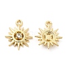 Rack Plating Alloy Rhinestone Pendants FIND-G044-09LG-1