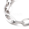 Non-Tarnish 304 Stainless Steel Cable Chain Bracelet for Men Women LS-BJEW-E031-05B-P-2