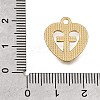 UV Plating Alloy Crystal Rhinestone Pendants RB-CBAD37D-33G-3