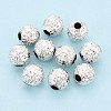 925 Sterling Silver Beads STER-N017-21C-S-1