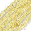 Natural Citrine Beads Strands X-G-E607-A07-1