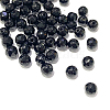 Natural Black Onyx Beads X-G-D709-6mm-2