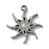 304 Stainless Steel Pendants STAS-P422-02B-P-1