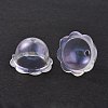 Transparent Acrylic Bead Caps OACR-P007-46-4