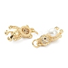 Brass Micro Pave Cubic Zirconia Pendants ZIRC-J041-06-2