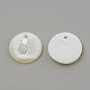 Freshwater Shell Pendants SHEL-Q010-009P-2