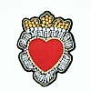 Heart Beading Sequin Rhinestone Costume Accessories WG45904-06-1
