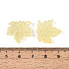 Baking Paint Transparent Glass Pendants DGLA-N014-11A-06-3