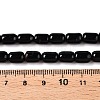 Natural Black Tourmaline Beads Strands G-G980-48-5