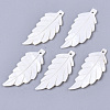 Natural Freshwater Shell Pendants SHEL-R047-21-1