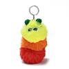 Cute Plush Cloth Worm Doll Pendant Keychains KEYC-P014-B05-1