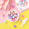 DIY Candy Color Bracelet Necklace Making Kit MACR-CJC0001-12P-03-5