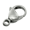 316 Surgical Stainless Steel Lobster Claw Clasps X-STAS-316-FL15A-1