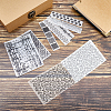 Plastic Embossing Folders DIY-WH0032-73-4