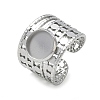 304 Stainless Steel Cuff Ring Components SA-CBA37BC-15B-P-1