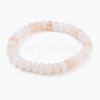 Natural Pink Aventurine Beads Stretch Bracelets BJEW-JB03376-03-1