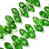 Crystal Glass Beads Strands X-GLAA-D033-39-1