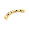 Eco-friendly Rack Plating Brass Micro Pave Clear Cubic Zirconia Connector Charms KK-F843-03G-3