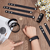 18Pcs PU Leather Snap Bracelets for Women Men BJEW-CY0001-13B-3
