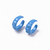Spray Painted Alloy Cuff Rings RJEW-T011-02-RS-4