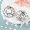 304 Stainless Steel Stud Earrings EJEW-S246-03P-2