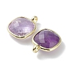 Natural Amethyst Pendants G-G012-09E-02-3