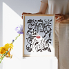 Self-Adhesive Silk Screen Printing Stencil DIY-WH0338-344-7
