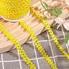 25M Metallic Yarn Lace Ribbons OCOR-GF0003-09H-3