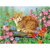 Cat DIY Diamond Painting Kit PW-WG7D1FA-01-1