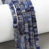 Natural Blue Aventurine(Dyed & Heated) Beads Strands G-I394-A09-1