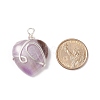 Natural & Synthetic Gemstone Pendants PALLOY-JF01663-5