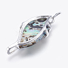 Abalone Shell/Paua Shell Big Pendants SSHEL-P014-23-2