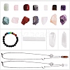 DIY Chakra Gemstone Bracelet Necklace Making Kit DIY-SZ0008-04-2