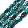 Natural HuBei Turquoise Bead Strands G-H345-A01-05-2