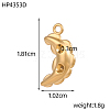 304 Stainless Steel Pendants SA-OY001-46G-2